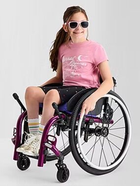 Girls 2-pack Adaptive Bike Shorts Size 4/5